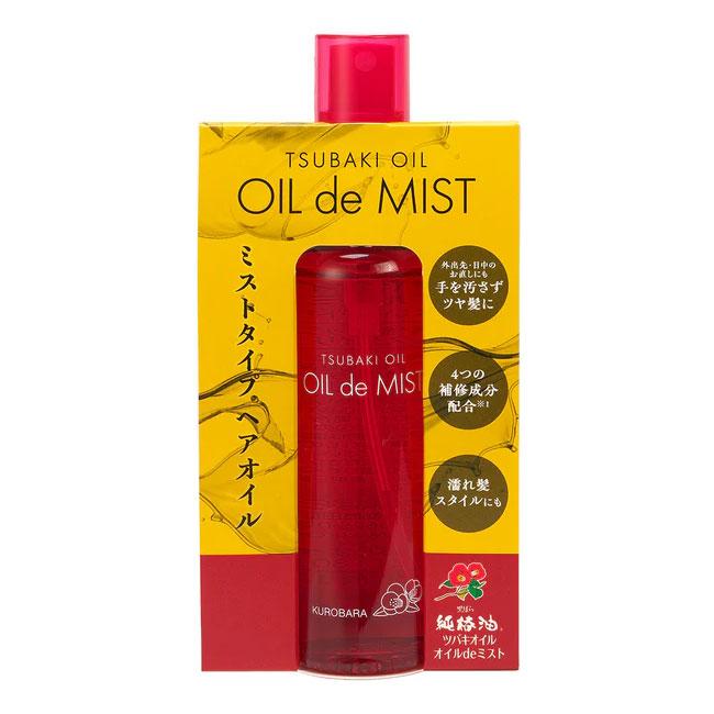 ツバキオイル オイルdeミスト 80ml 黒ばら本舗 ツバキオイルDEミスト