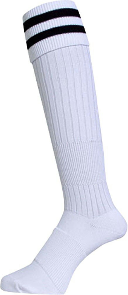 Stockings - マイン サッカーストッキング WTI×BK 25-27cm EBS-203