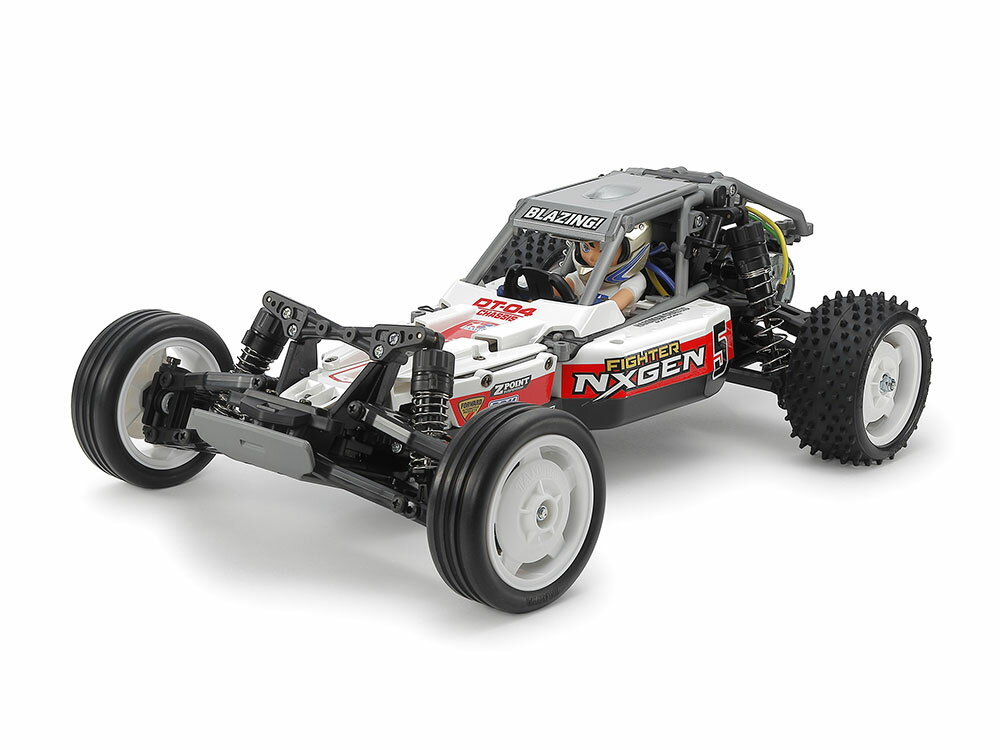 タミヤ 1/10 電動RC組立キット ファイター ネクスジェン (DT-04シャーシ)【58741】 ラジコン（楽天・Joshin web 家電とPCの大型専門店）