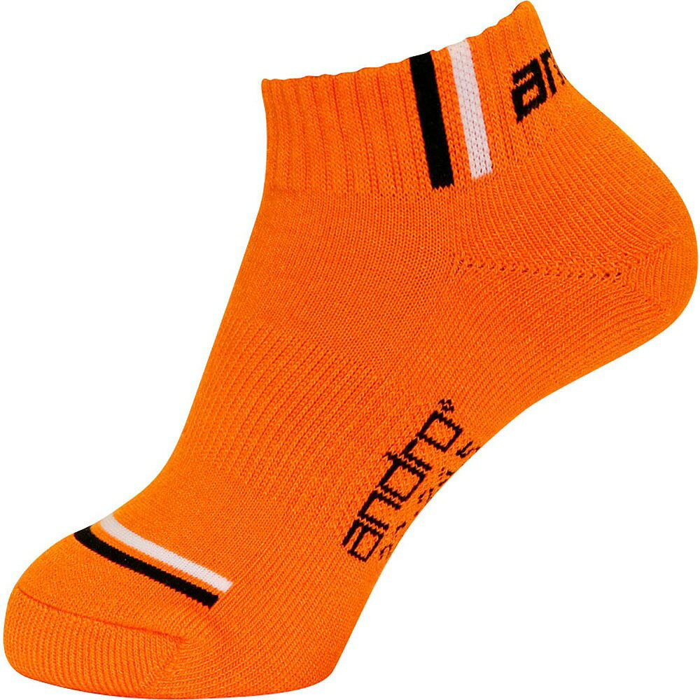 Men'S Wear - andro（アンドロ） ターナ カラーソックス2（オレンジ・サイズ：22-24.5） AND-362070-22-245 卓球