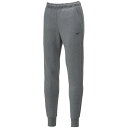 32MDA33006L ミズノ ストレッチスウェットパンツ(グレー杢・サイズ:L) MIZUNO ウィメンズ