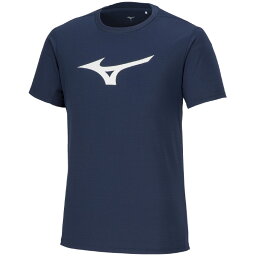 32MAA15514XL ミズノ Tシャツ（ドレスネイビー・サイズ：XL） MIZUNO