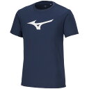 32MAA155142XL ミズノ Tシャツ(ドレスネイビー・サイズ:2XL) MIZUNO