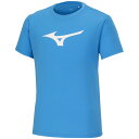 32MAA15524M ミズノ Tシャツ(ディーバブルー・サイズ:M) MIZUNO