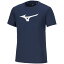 32MAA15514140 ミズノ ジュニア　Tシャツ（ドレスネイビー・サイズ：140） MIZUNO