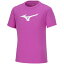 32MAA15566140 ミズノ ジュニア　Tシャツ（ピンク・サイズ：140） MIZUNO