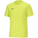 32MAA15637XS ミズノ Tシャツ(ライムグリーン・サイズ:XS) MIZUNO