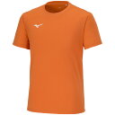 32MAA156542XL ミズノ Tシャツ(フレイムオレンジ・サイズ:2XL) MIZUNO