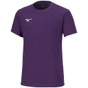32MAA156682XL ミズノ Tシャツ(インペパープル・サイズ:2XL) MIZUNO