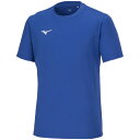 32MAA15625150 ミズノ ジュニア Tシャツ(サーフブルー・サイズ:150) MIZUNO
