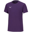 32MAA15668150 ミズノ ジュニア　Tシャツ（インペパープル・サイズ：150） MIZUNO