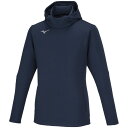 32MCA11914XS ミズノ ソフトニットプルオーバーフーディ(ドレスネイビー・サイズ:XS) MIZUNO