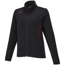 32MCA32586XL ミズノ ウォームアップジャケット(ディープネイビー×ベリーピンク・サイズ:XL) MIZUNO ウィメンズ