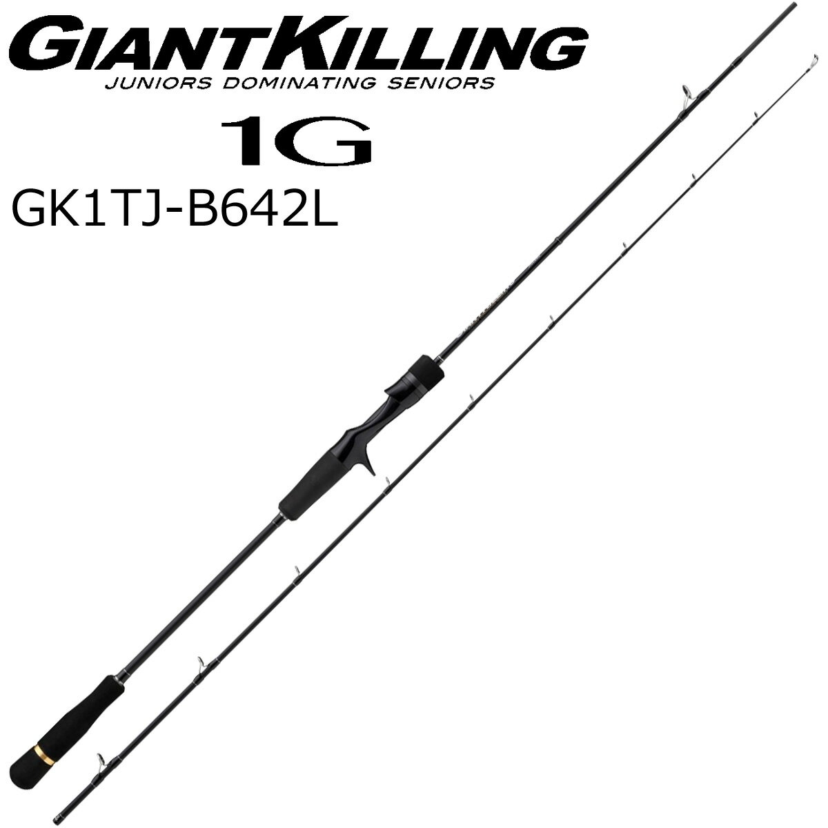 Rods - メジャークラフト ジャイアントキリング 1G タチウオジギングモデル GK1TJ-B642L 2ピース GK1TJ-B642L MajorCraft GIANTKILLING 1G タチウオジギングロッド