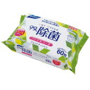 リファイン ノンアルコール除菌 ウエットティッシュ(60枚1P) ライフ堂 RF ノンACウエツトTS 60マイ1P