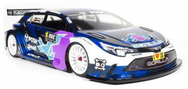 RC-MISSION 1/10 FWD 190mm用 ZooRacing ゴリラ 0.5mm【ZR-0008-05-J2】 ラジコン用ボディ