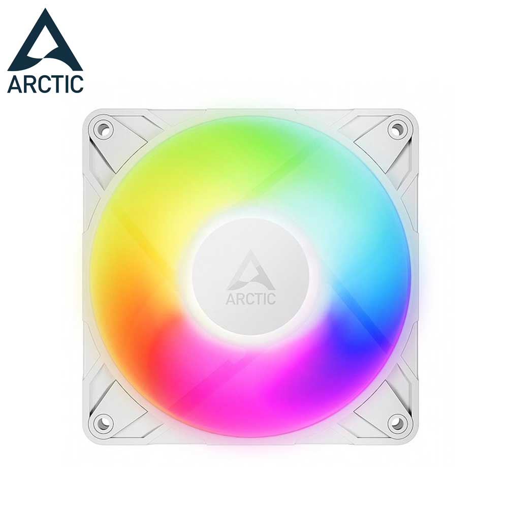 ARCTIC｜アークティック 120mmPWMファン P12 Pro PST White ARGBモデル（ホワイト） ACFAN00311A