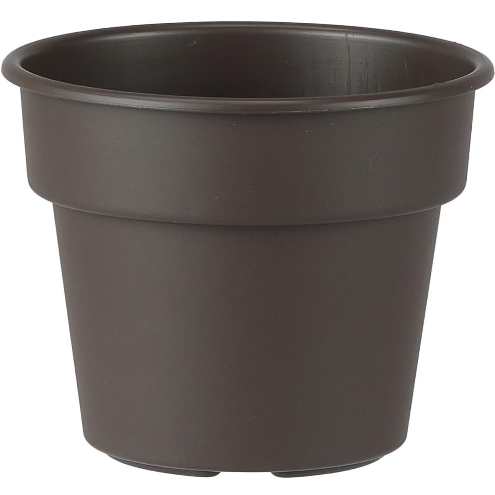 Plastic Bowls - シンプルポット 7号 ダークブラウン アップルウェアー シンプルポツト7ゴウDブラウン