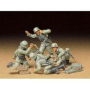 タミヤ 1/35 ドイツ歩兵 迫撃砲チームセット【35193】 プラモデル