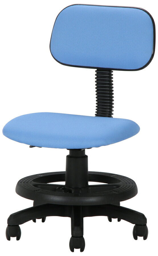 82689 不二貿易 学童チェアー (ブラック/ブルー) FB-004A [82689フジボウエキ]