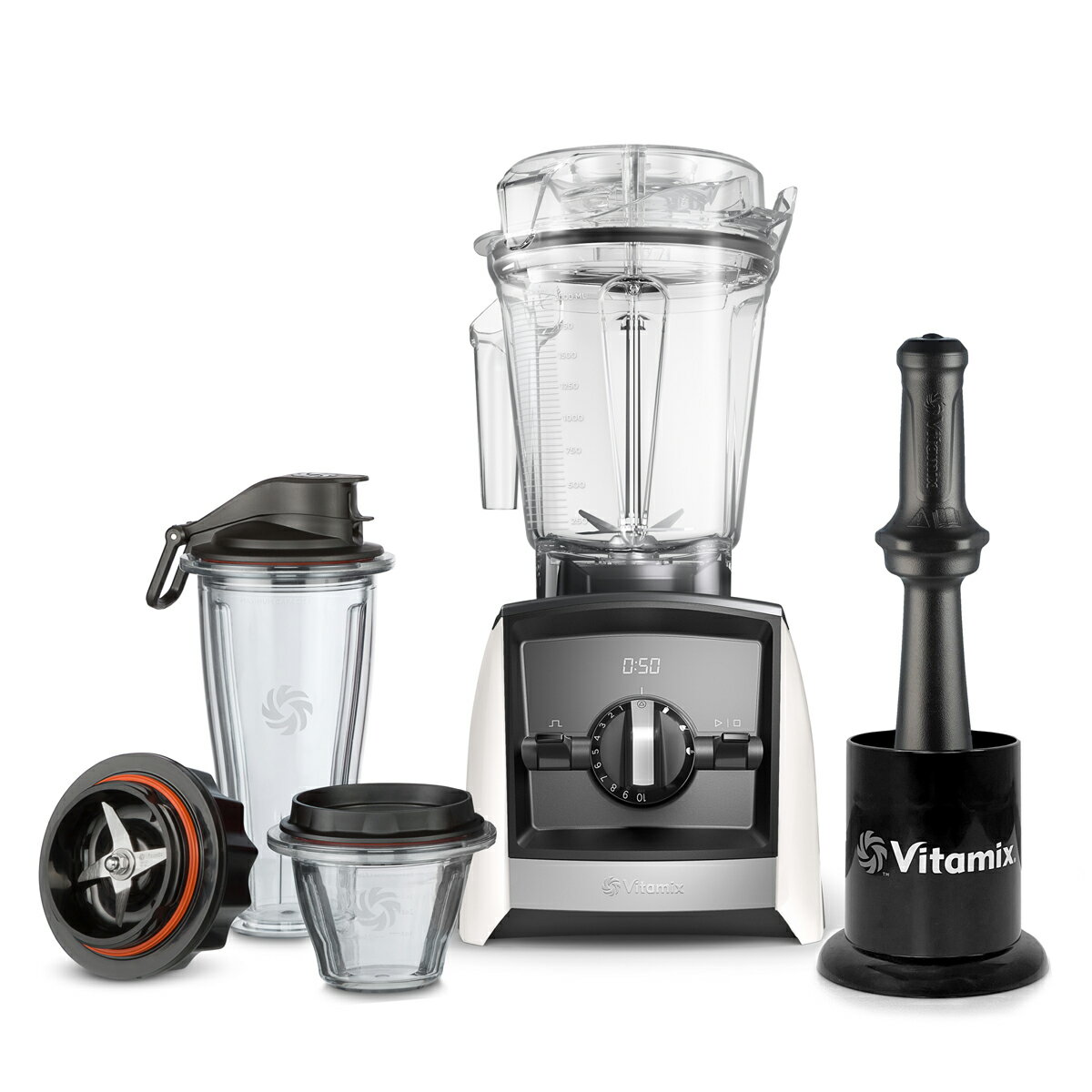 A2500I-S-WH Vitamix \u_[@zCg oC^~bNX@Ascent SeriesiAZgV[Yj [A2500ISWH]