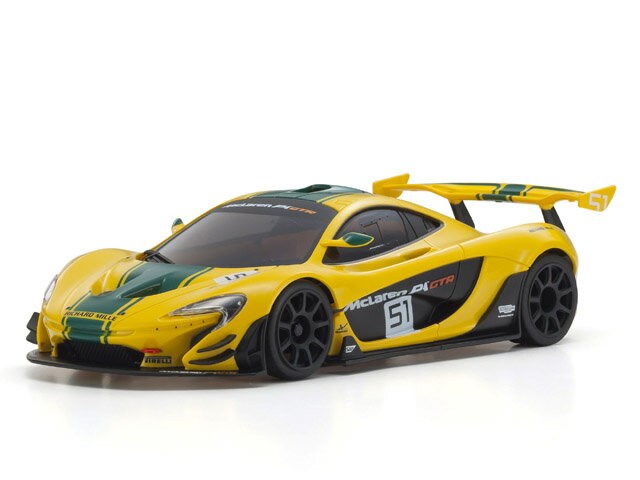 京商 オートスケールコレクション W-MM McLaren P1 GTR イエロー/グリーン【MZP260YG】 ラジコン（楽天・Joshin web 家電とPCの大型専門店）