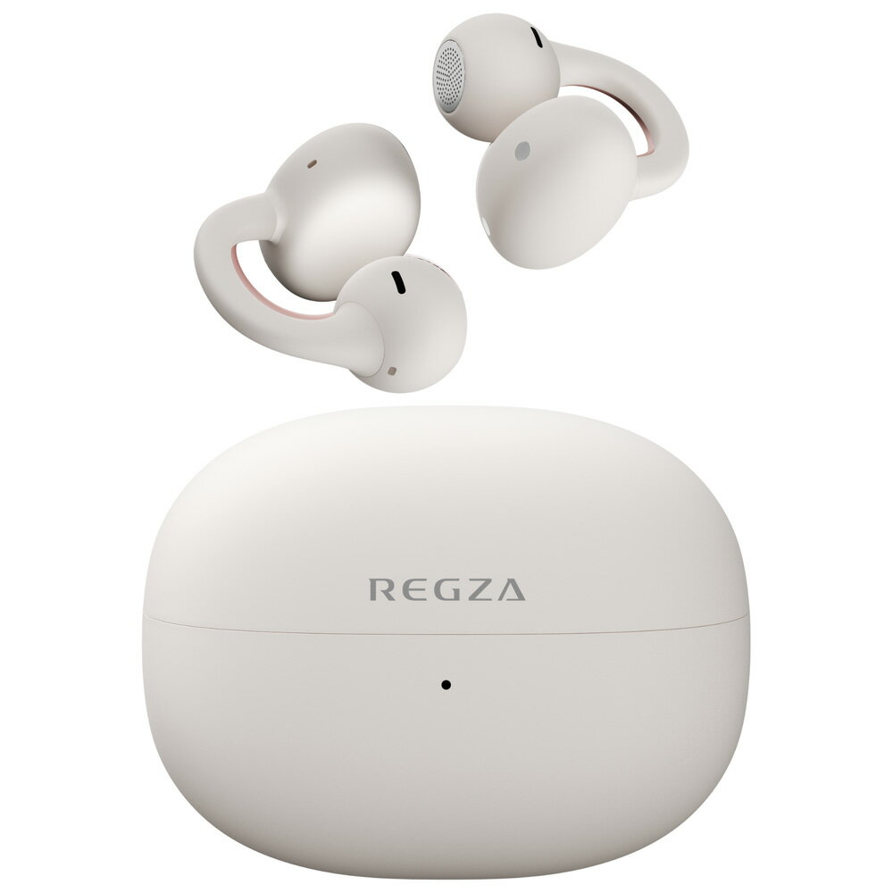 REGZA（レグザ） イヤーカフ型完全ワイヤレスBluetoothイヤホン（アイボリー） RB-A1S(IV) REGZA