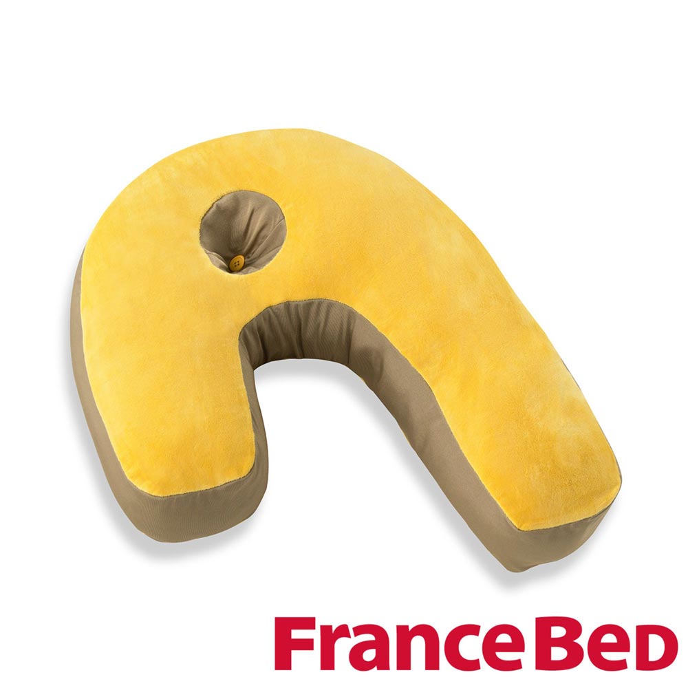 フランスベッド スリープバンテージ プレミアム（イエロー） 36058600 FRANCEBED　横向き寝まくら　強力消臭 [スリプバンテジPRYE]