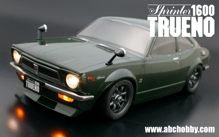 Body - ABCホビー 1/10電動RCカー用 01スーパーボディミニ ： トヨタ・TE27スプリンタートレノ【67317】 ラジコン用