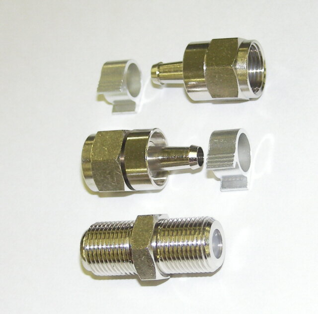 FA3CP マスプロ F型コネクター中継セット【3C用】 (同軸ケーブル用)