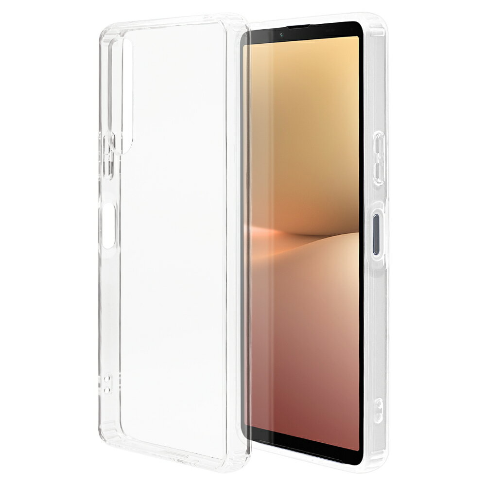 ラスタバナナ Xperia 10 V(SO-52D/SOG11/SoftBank)用 ハイブリッドケース 5H TPU アクリル（クリア） 7535XP105HB