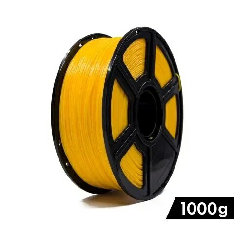 FLASHFORGE 3Dプリンター用フィラメント ABS 1000g（イエロー） ABS-F120