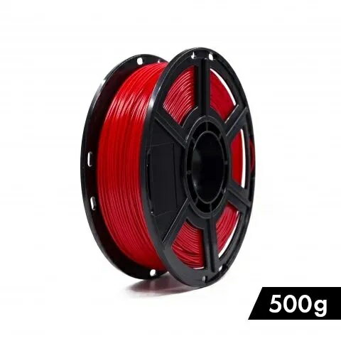 FLASHFORGE 3Dプリンター用フィラメント ABS 500g（レッド） ABS-F03