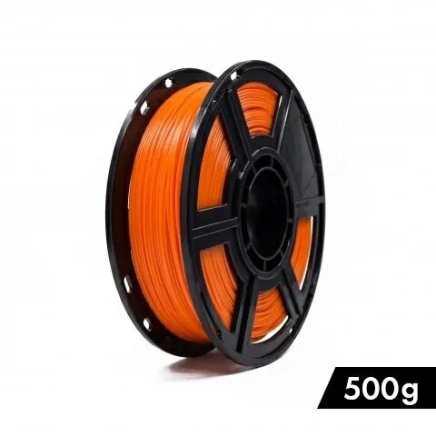 FLASHFORGE 3Dプリンター用フィラメント ABS 500g（オレンジ） ABS-F09