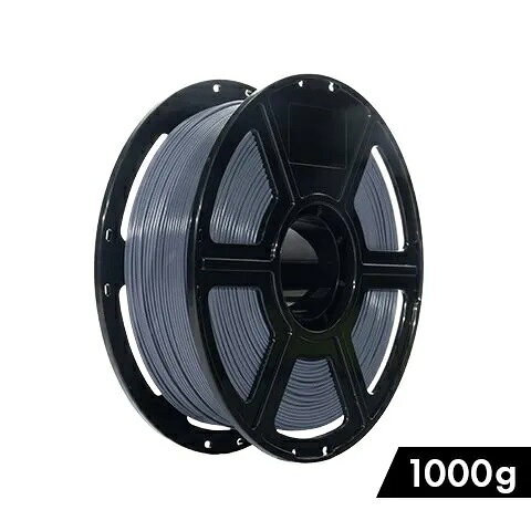 FLASHFORGE 3Dプリンター用フィラメント PLA(高速対応) 1000g（グレー） HS-PLA17