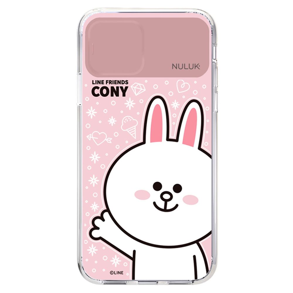 LINE FRIENDS iPhone 11 Pro用 ハイブリッドケース LIGHT UP CASE ベーシック（コニー） KCE-CSB020