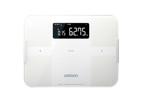 オムロン 体重体組成計（ホワイト） KRD-608T2-W OMRON connect対応 オムロンコネクト Karada Scan（カラダスキャン） [KRD608T2W]
