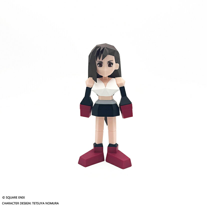 スクウェア・エニックス ファイナルファンタジーVII ポリゴンソフビ ティファ・ロックハート フィギュア