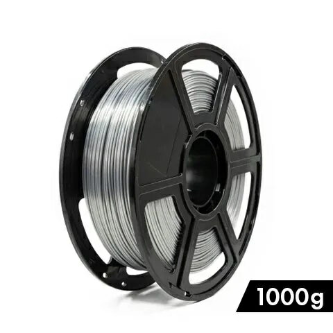 FLASHFORGE 3Dプリンター用フィラメント PLA シルク 1000g（シルバー） SLK-F72