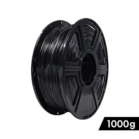FLASHFORGE 3Dプリンター用フィラメント TPU(軟性) 1000g（ブラック） TPU-F141