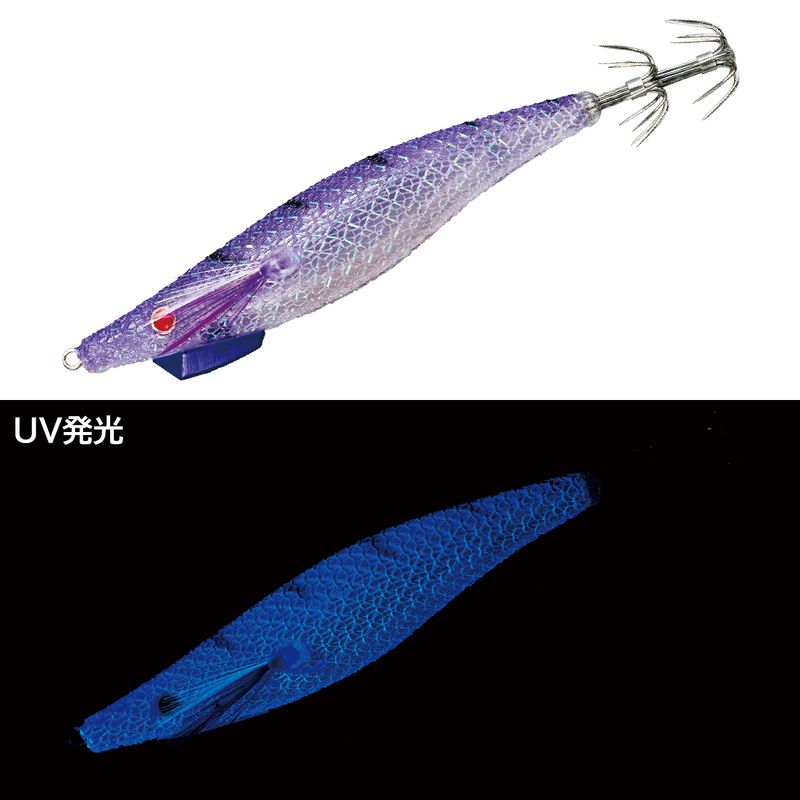 Gamakatsu Lagze Speed Metal Egi Dropper Slim 95 Floating Type #26 Clear Purple UV