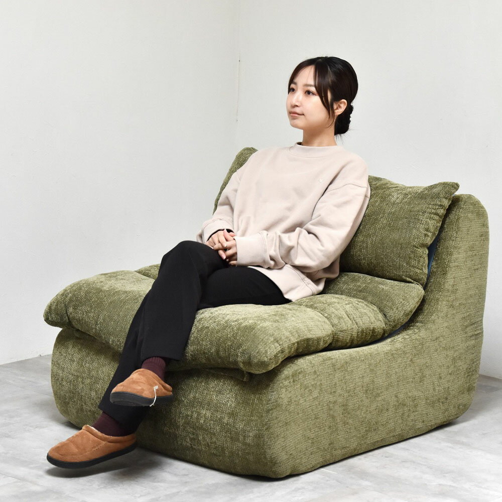 B.Bファニシング 1人掛けソファ WARM 70s（グリーン） ONSF0412FAGRN [ONSF0412FAGRN]