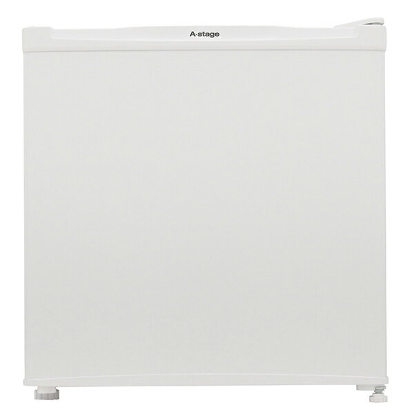 （標準設置料込_Aエリアのみ）A-stage 46L 1ドア冷蔵庫（直冷式）ホワイト RF01A-4 ...