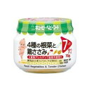 キユーピー ベビーフード 4種の根菜と鶏ささみ 70g (7ヵ月頃から) キユーピー 4シユノコンサイササミ70G