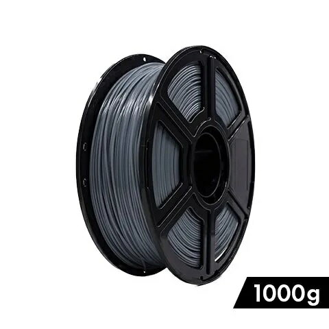 FLASHFORGE 3Dプリンター用フィラメント PLA 1000g（グレー） PLA-F160