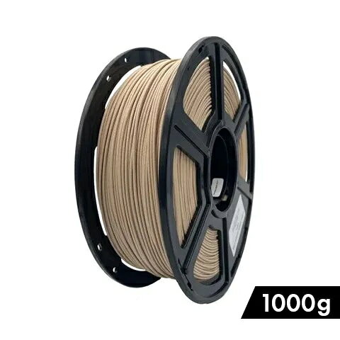 FLASHFORGE 3Dプリンター用フィラメント PLA 木質 1000g（ライト） WOD-LT1