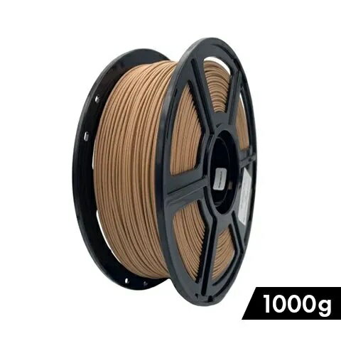 FLASHFORGE 3Dプリンター用フィラメント PLA 木質 1000g（ダーク） WOD-DK1