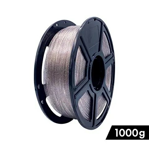 FLASHFORGE 3Dプリンター用フィラメント PLA 1000g（スパークルクリア） PLA-F152