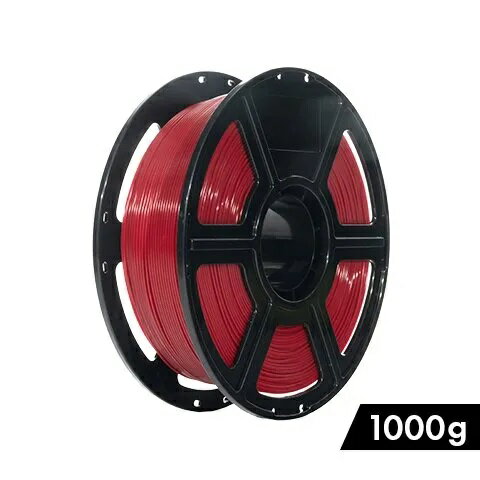 FLASHFORGE 3Dプリンター用フィラメント PLA(高速対応) 1000g（ファイアエンジンレッド） HS-PLA16