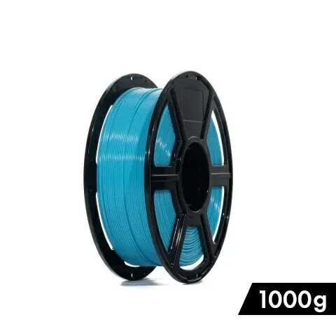 FLASHFORGE 3Dプリンター用フィラメント PLA(高速対応) 1000g（シアン） HS-PLA05